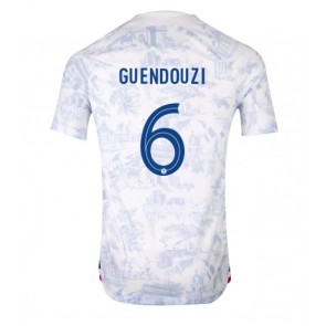 Francja Matteo Guendouzi #6 Koszulka Wyjazdowych MŚ 2022 Krótki Rękaw